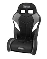 170 Aggressor Off-Road Suspension Seat - Matte Black/Grey/White (Discontinued)