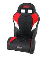 170 Aggressor Off-Road Suspension Seat - Matte Black/Red/White (Discontinued)