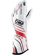One-S Gloves, White/Red/Black