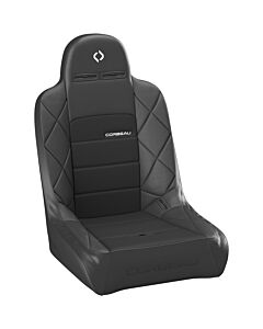 Baja JP Wide Seat - Black Vinyl / Black Cloth