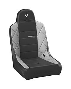 Baja JP Wide Seat - Black Vinyl / Grey Vinyl