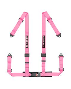 2" Harness Belt - Pink 4-Point Bolt-In