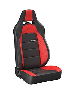 Trailcat Seat - Black Vinyl / Red HD Vinyl