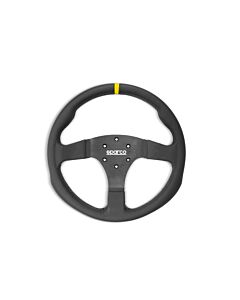 Competition Steering Wheel R 350B-B Leather W/Bttn