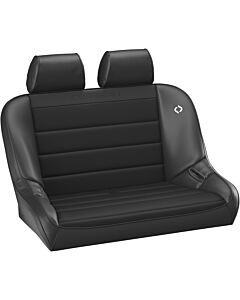 Baja Bench Seat 40" - Black Vinyl / Cloth w/Headrests