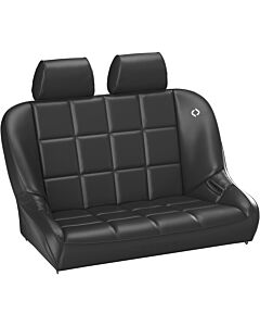 Baja Bench Seat 42" - Black Vinyl w/Headrests
