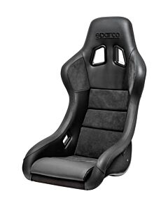 QRT-C Performance Racing Seat - Carbon Racing Seat Black/Black Stitch