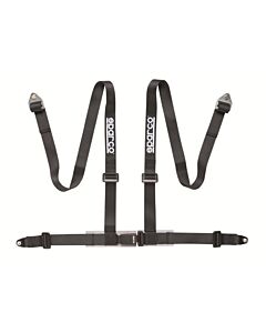 Belt 2 Inch 4Pt Bolt-In - Black
