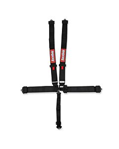 Latch & Link 5 Point Harness Set - Black, 3 In. / 2 In. Sub