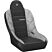 Thumbnail image for Corbeau Baja JP Seat - Black Vinyl/Grey HD Vinyl