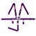 Youth Latch & Link 5 Point Racing Harness Set - Purple, 2 in.