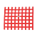 Ribbon Style Race Car Window Net - Red, 18 in. H x 24 in. W