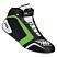 KS-1 Shoes, Black/White/Green