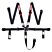 Latch & Link 5 Point Harness Set - Black, 2 in.