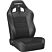 Baja XRS Seat - Black Vinyl / Black Cloth