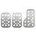 Pedal Set - Race Silver (Discontinued)