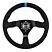 Competition Steering Wheel R 383 - Suede Blk W/ Logo